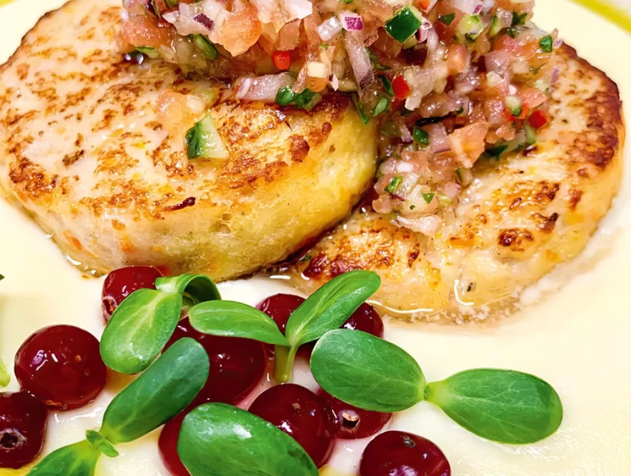 Котлетки из щуки «Кронон» с картофельным пюре