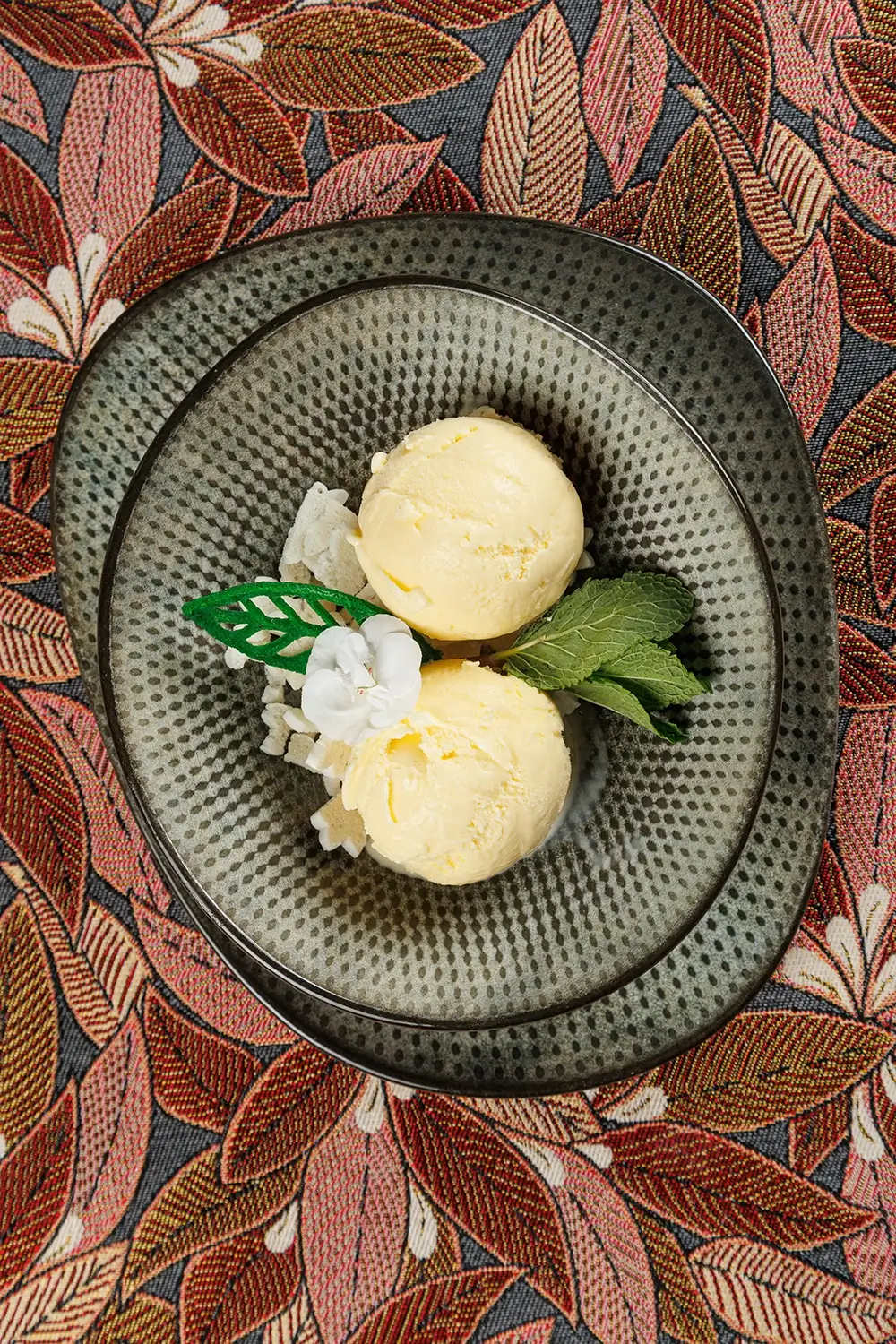 Домашнее мороженое из топлёного молока от Ресторана «Кухмистр» Домашнее мороженое из топлёного молока от Ресторана «Кухмистр»