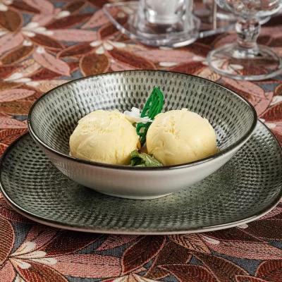 Домашнее мороженое из топлёного молока от Ресторана «Кухмистр»