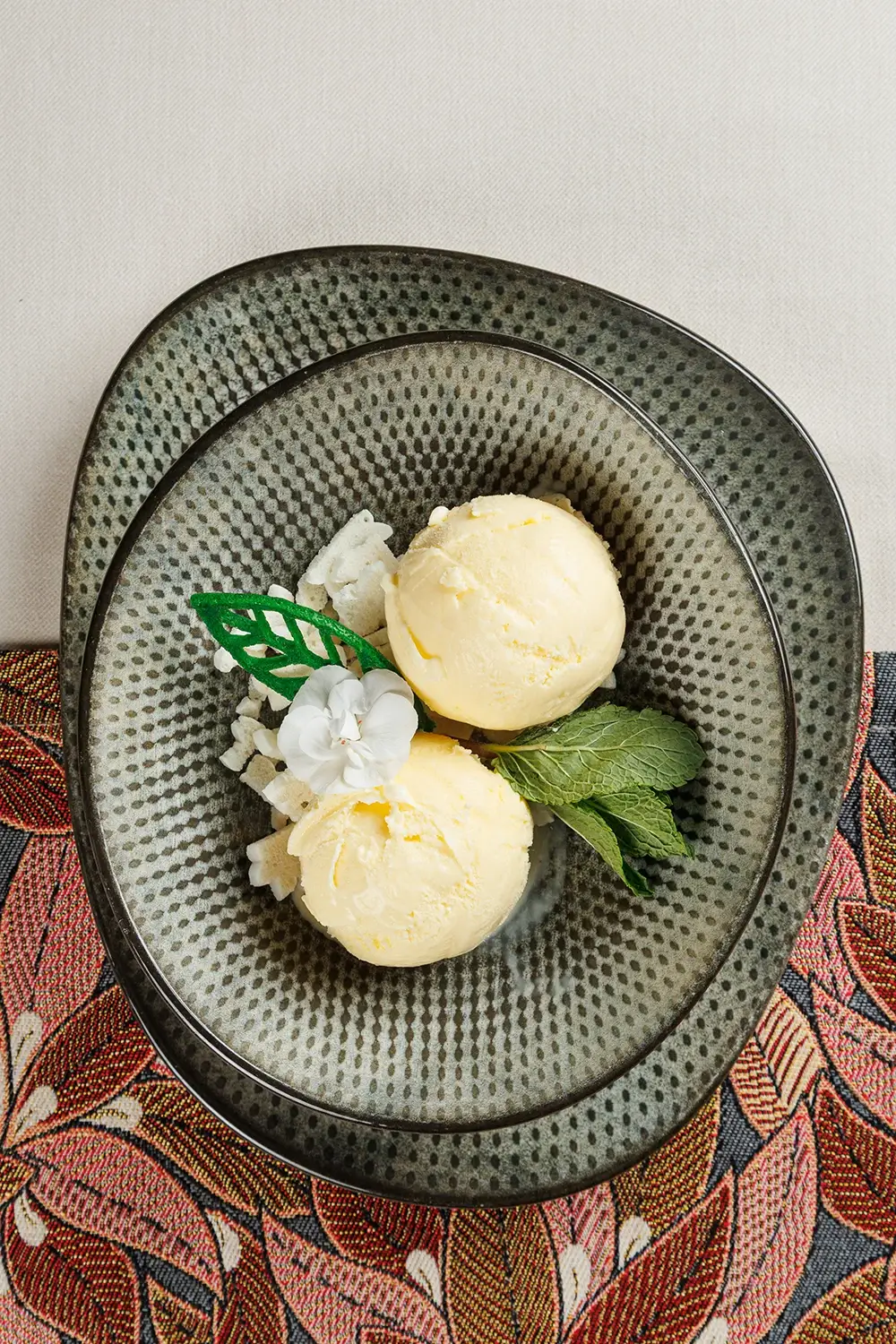 Домашнее мороженое из топлёного молока от Ресторана «Кухмистр» Домашнее мороженое из топлёного молока от Ресторана «Кухмистр»