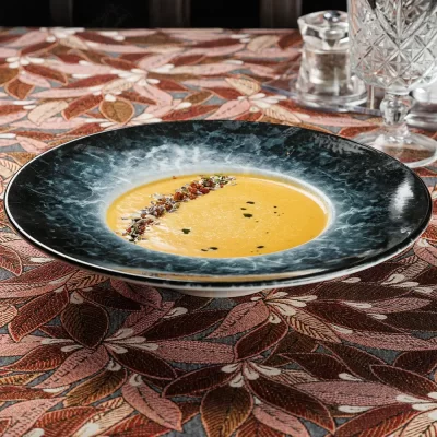 Белорусская «Гарбузянка» – нежный и слегка пряный крем-суп из тыквы от Ресторана «Кухмистр»