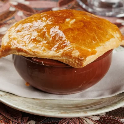 Тушенка из баранины с картофелем и овощами от Ресторана «Кухмистр»