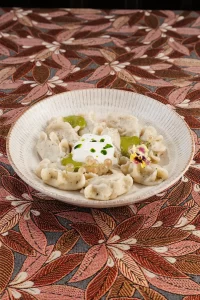Вареники с картофелем, крапивой и творогом настоящей ручной лепки от Ресторана «Кухмистр»